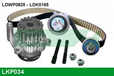 LUCAS ENGINE DRIVE lkp034 -  Водяной насос + комплект зубчатого ремня